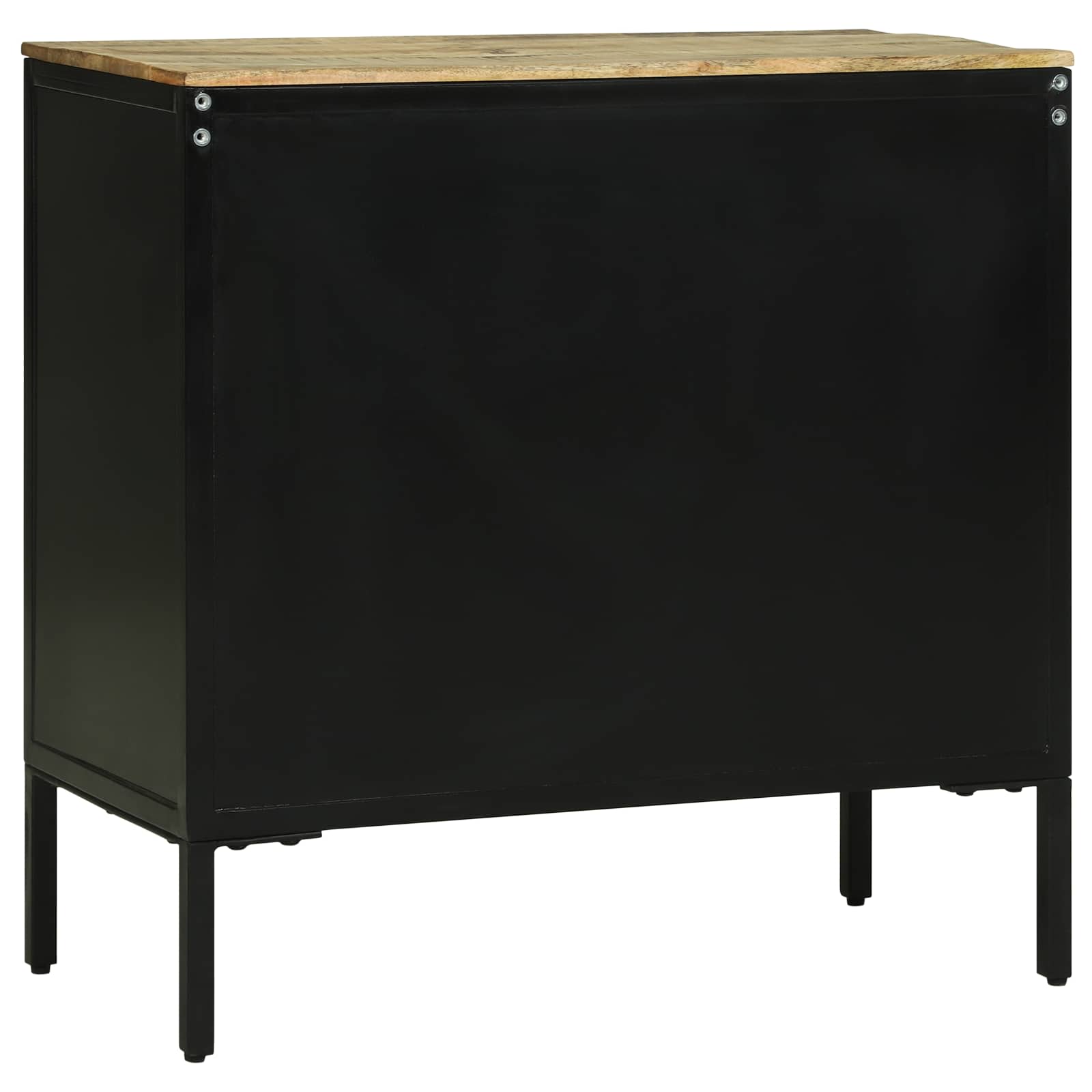 Dressoir met lade 70 x 35 x 70 cm Massief mangohout