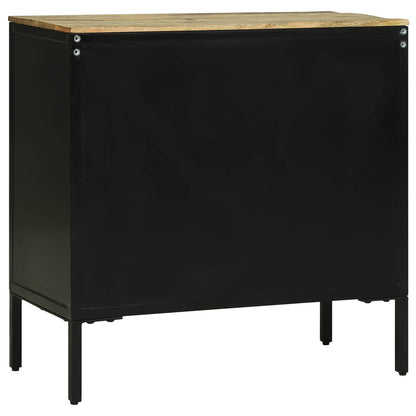 Dressoir met lade 70 x 35 x 70 cm Massief mangohout