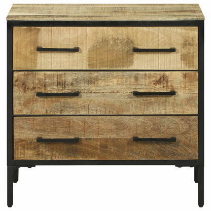 Dressoir met lade 70 x 35 x 70 cm Massief mangohout