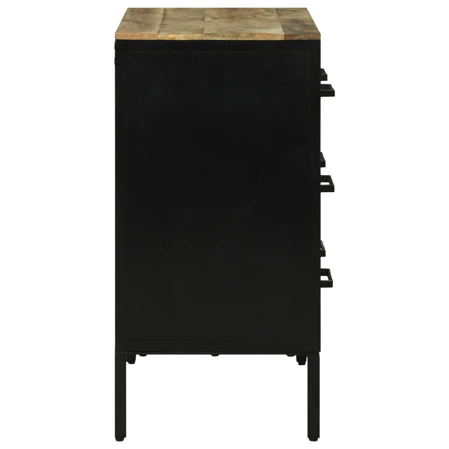 Dressoir met lade 70 x 35 x 70 cm Massief mangohout