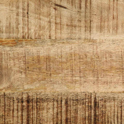 Nachtkastje Bruin 40 x 30 x 50 cm Massief acaciahout en metaal