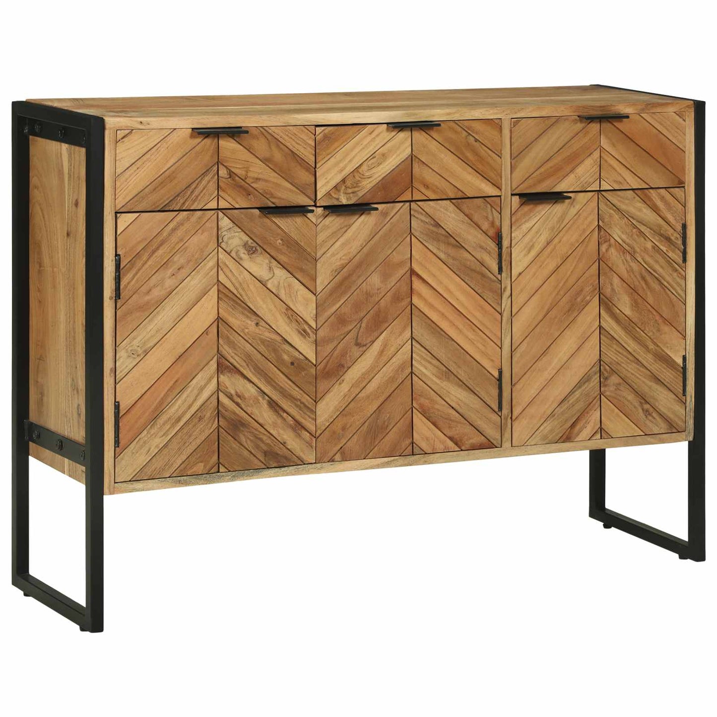 Dressoir 100 x 30 x 75 cm Massief acaciahout