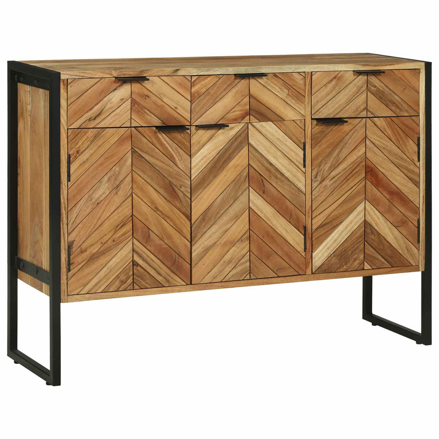 Dressoir 100 x 30 x 75 cm Massief acaciahout