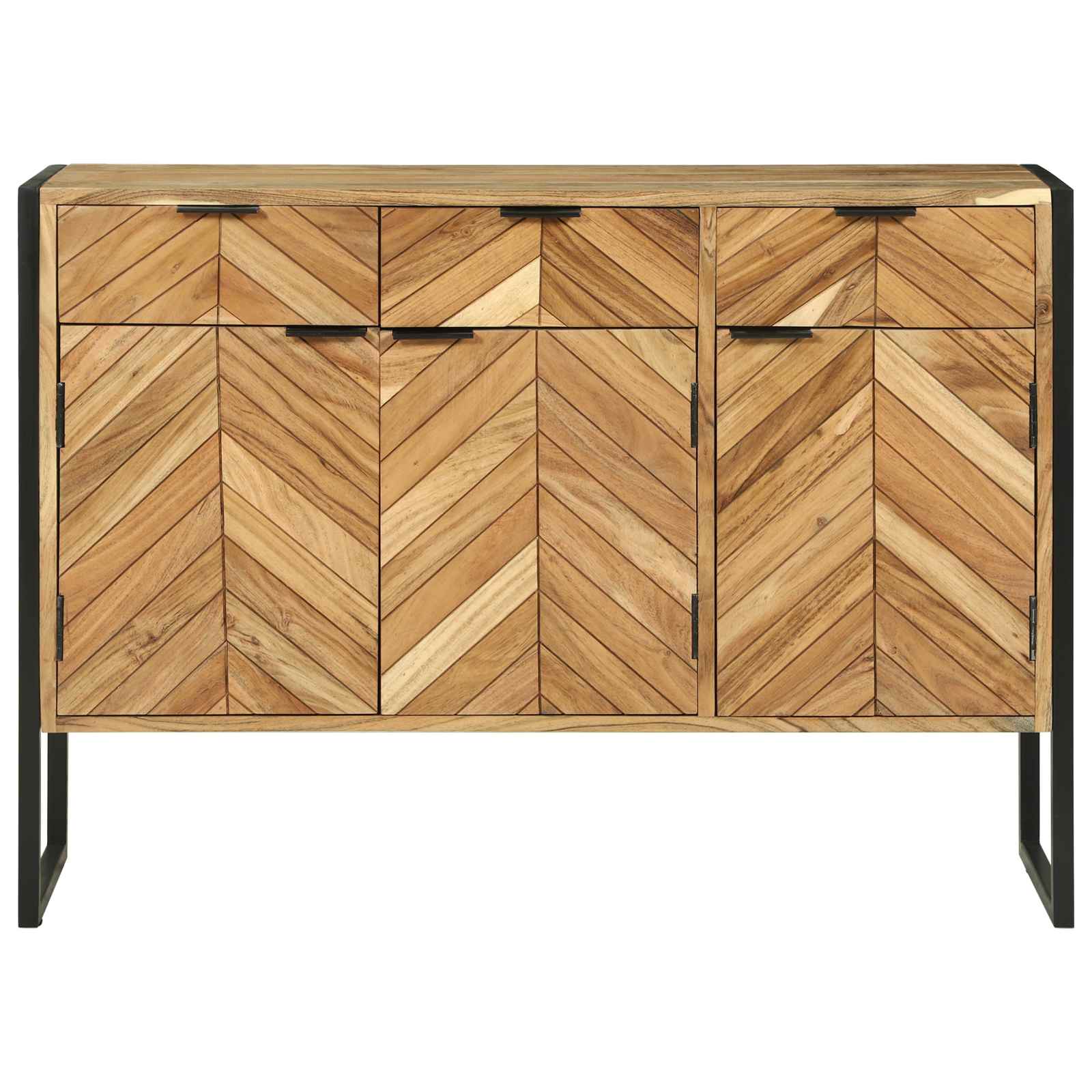 Dressoir 100 x 30 x 75 cm Massief acaciahout