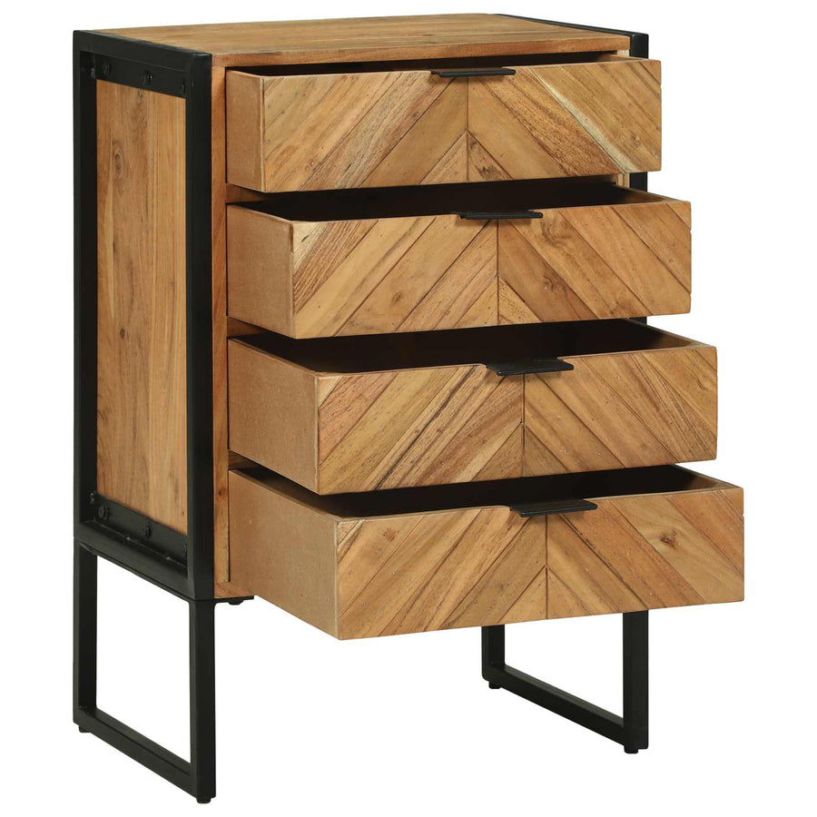Dressoir 50 x 35 x 75 cm Massief acaciahout