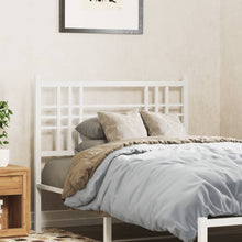 Hoofdbord 107 cm metaal wit