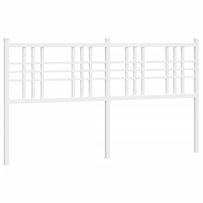 Hoofdbord 150 cm metaal wit