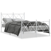 Bedframe metaal wit 120x200 cm