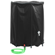 Watertank opvouwbaar 750L PVC zwart 100x100 cm