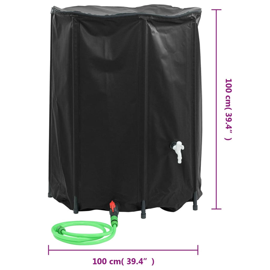 Watertank Met Kraan Opvouwbaar 750 L Pvc