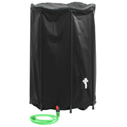 Watertank opvouwbaar 1000L PVC zwart 100x120 cm