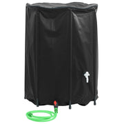 Foldable water tank with tap 1350 L PVC