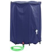 Foldable water tank with tap 1350 L PVC