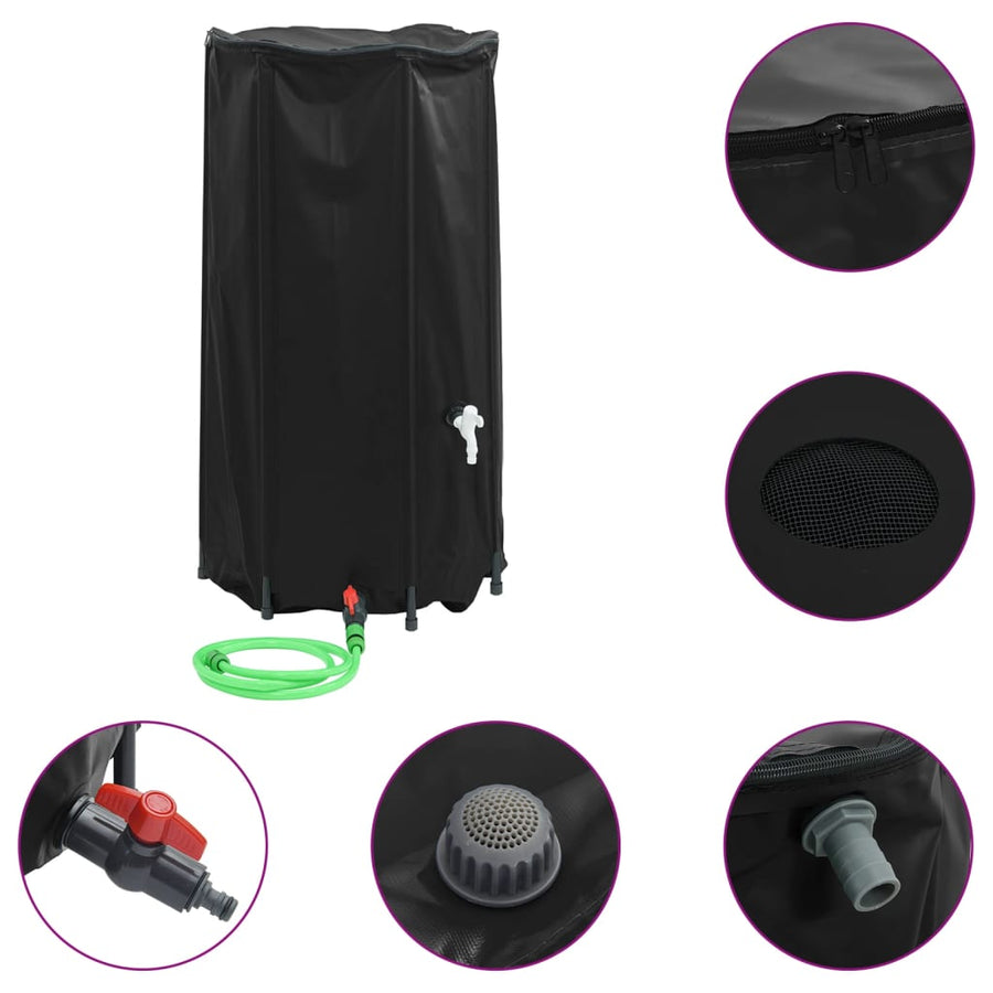 Watertank met kraan opvouwbaar 100 L PVC