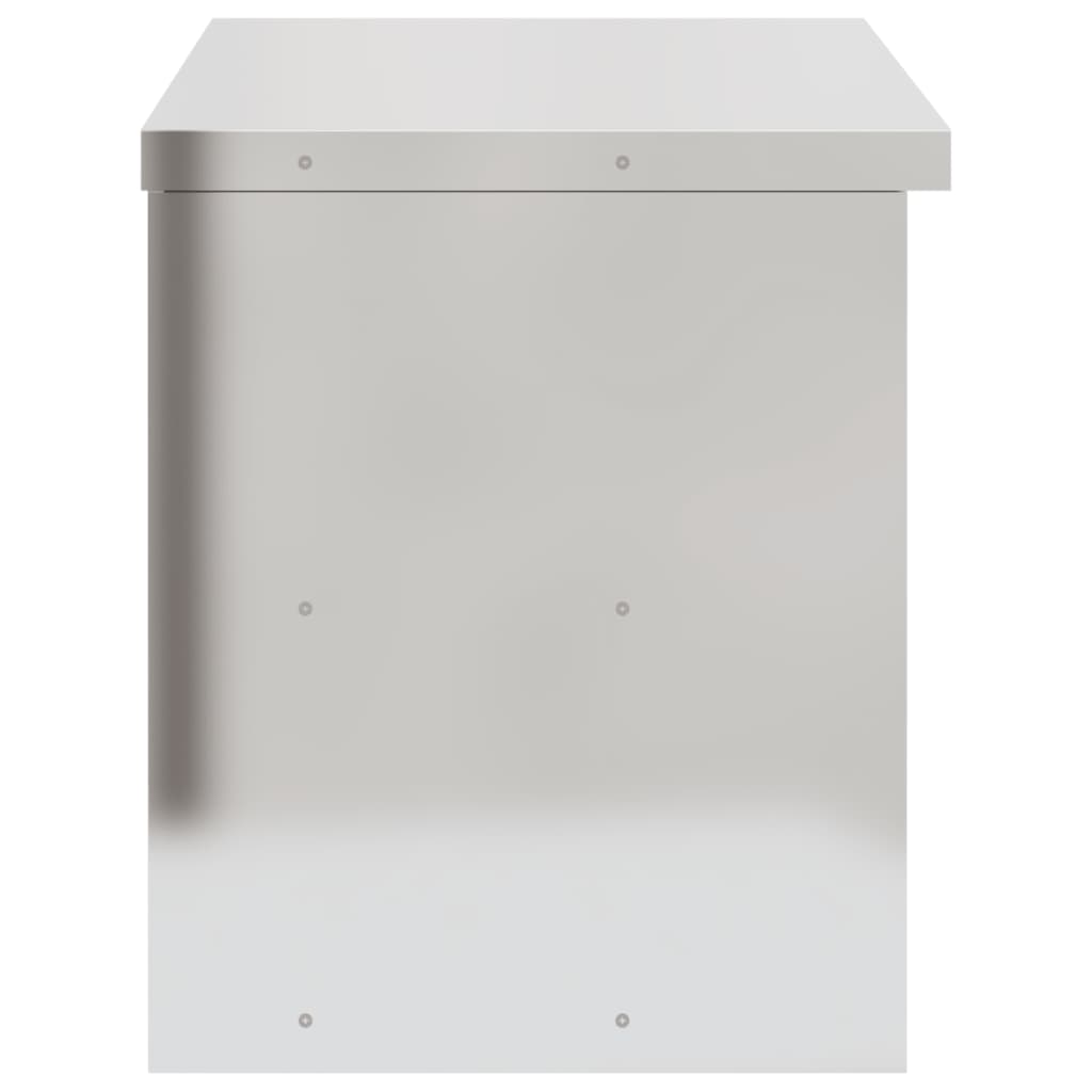 Keukenwandkast Met Schuifdeuren Roestvrijstaal