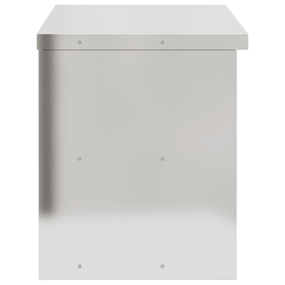 Keukenwandkast Met Schuifdeuren Roestvrijstaal