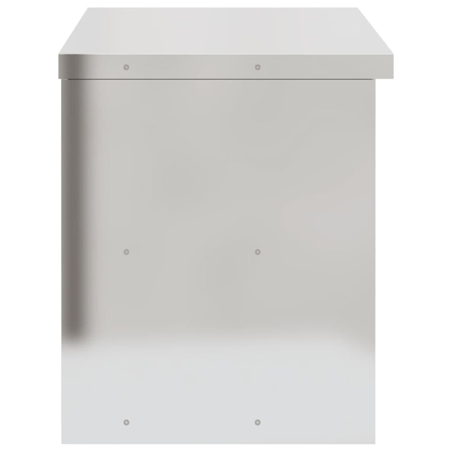 Keukenwandkast Met Schuifdeuren Roestvrijstaal