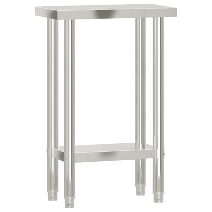 Keukenwerktafel Roestvrij Staal 55 x 30 x 85 cm