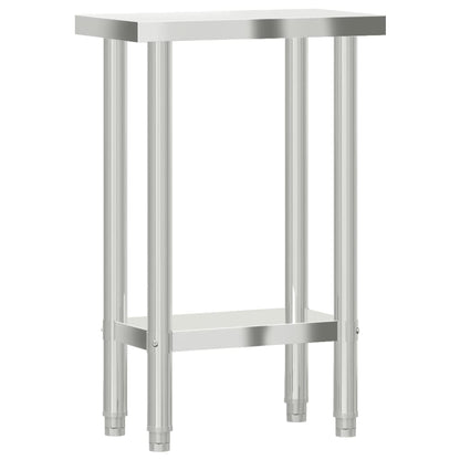 Keukenwerktafel Roestvrij Staal 55 x 30 x 85 cm