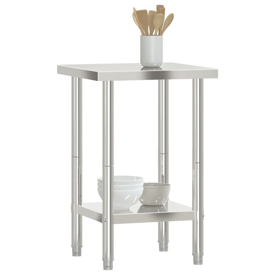 Keukenwerktafel 55X55X85 Cm Roestvrij Staal