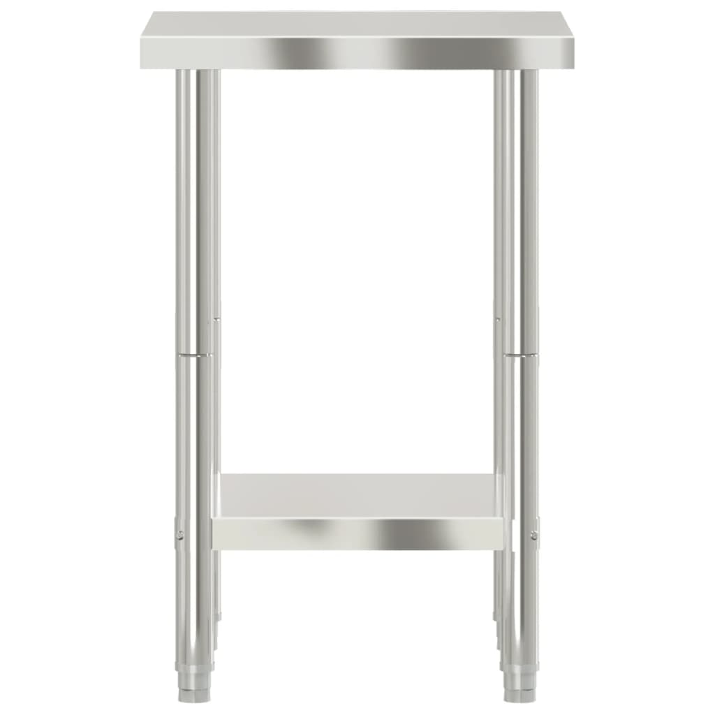 Keukenwerktafel 55X55X85 Cm Roestvrij Staal