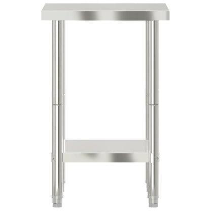 Keukenwerktafel 55X55X85 Cm Roestvrij Staal