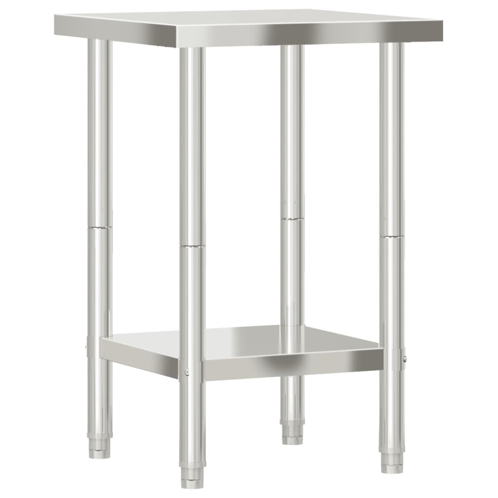 Keukenwerktafel 55X55X85 Cm Roestvrij Staal