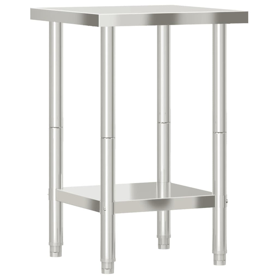 Keukenwerktafel 55X55X85 Cm Roestvrij Staal