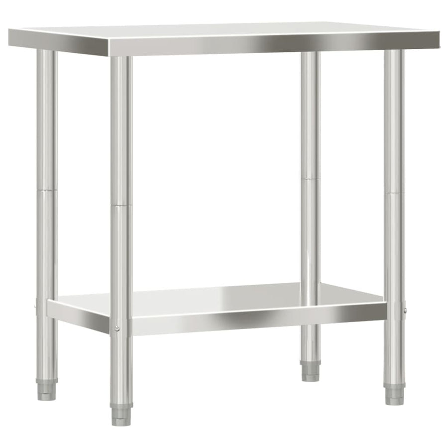 Keukenwerktafel 82,5X55X85 Cm Roestvrij Staal
