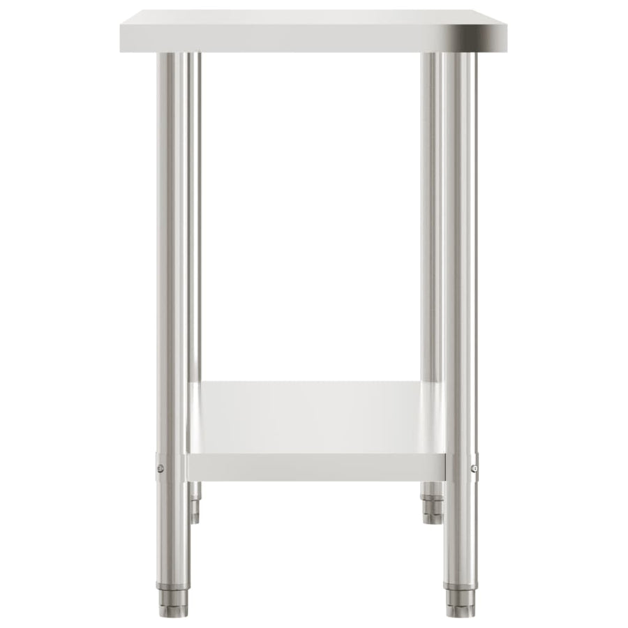 Keukenwerktafel 110X55X85 Cm Roestvrij Staal