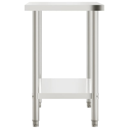Keukenwerktafel 110X55X85 Cm Roestvrij Staal