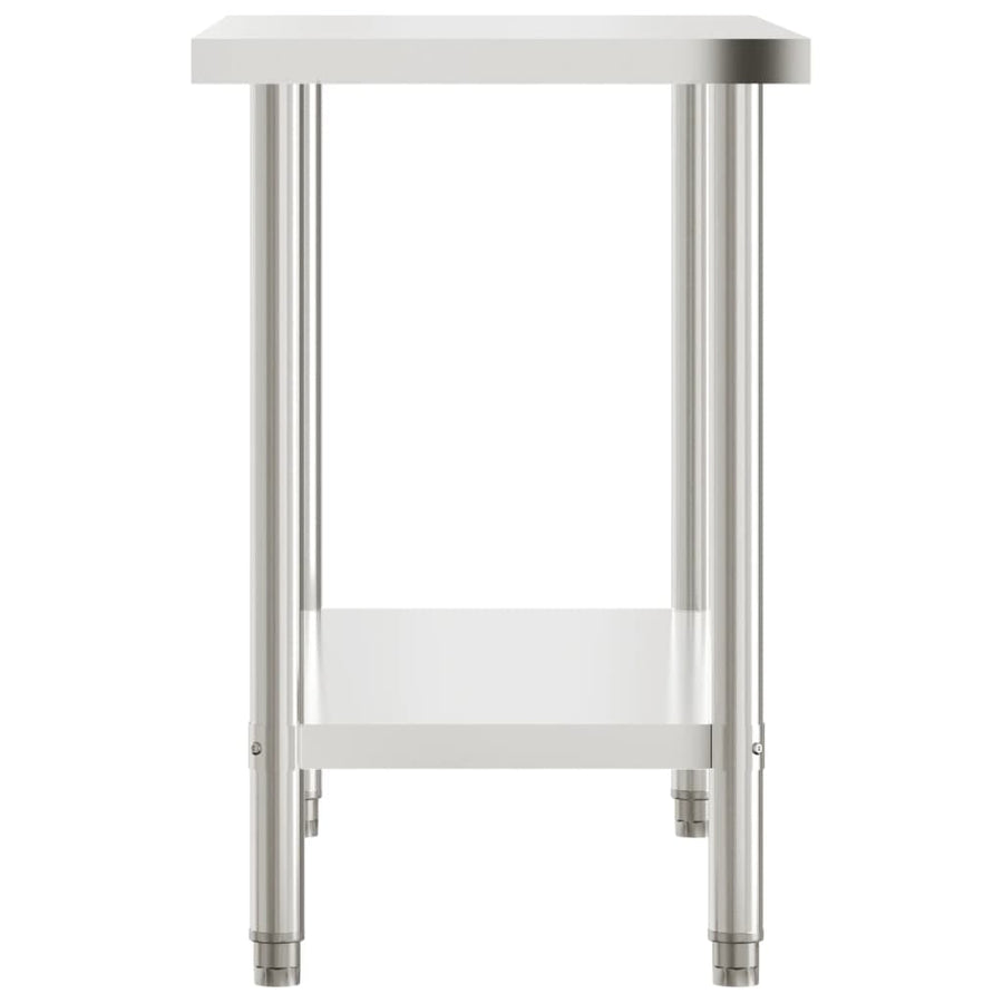 Keukenwerktafel 110X55X85 Cm Roestvrij Staal