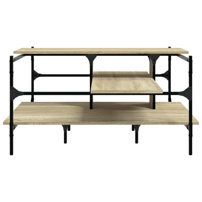 Salontafel 00X00X48,5 Cm Bewerkt Hout Kleurig Sonoma eiken