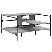 Salontafel 00X00X48,5 Cm Bewerkt Hout Grijs sonoma