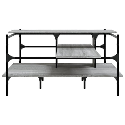 Salontafel 00X00X48,5 Cm Bewerkt Hout Grijs sonoma