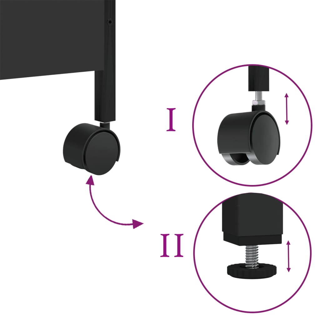 Keukentrolley 45X35X89,5 Cm Bewerkt Hout Bruin Eikenkleurig