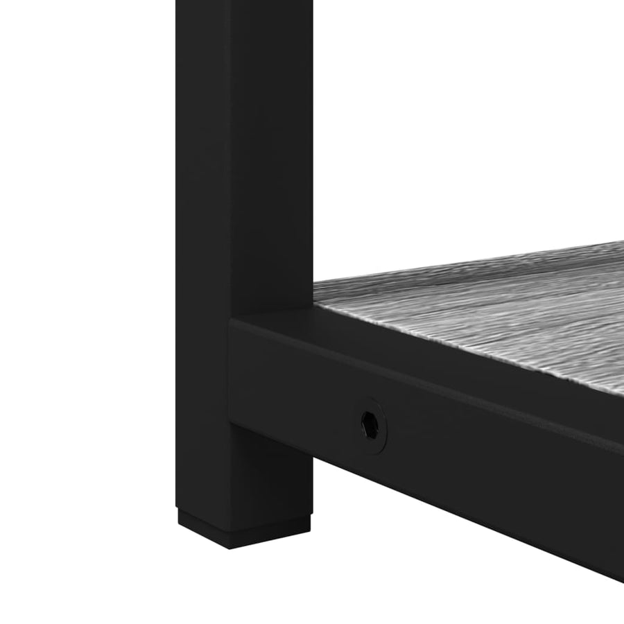 Badkamerspiegelkast 60X16X60 Cm Bewerkt Hout Grijs Sonoma Eiken