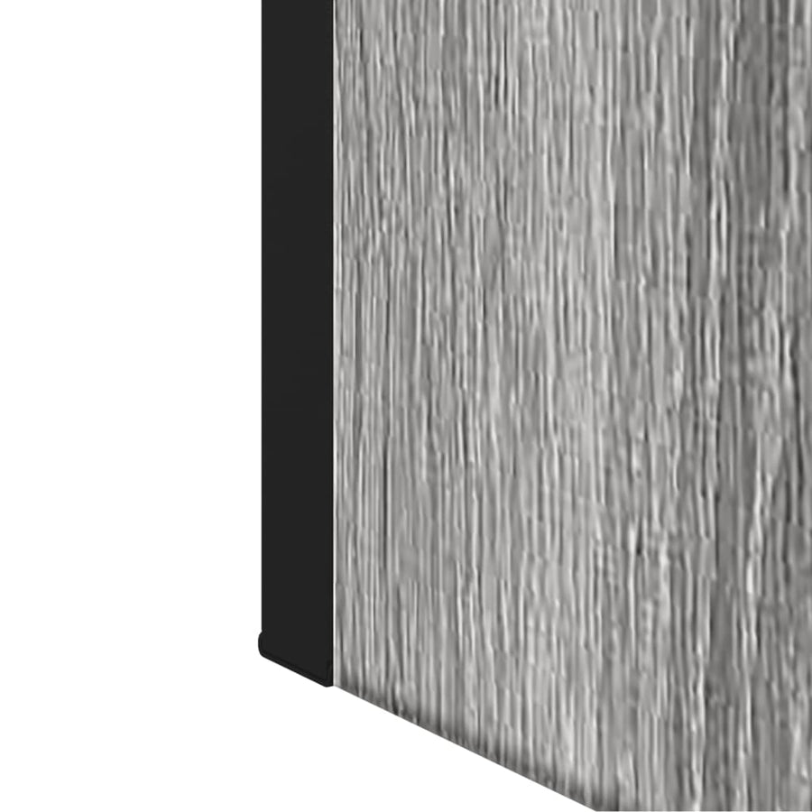 Badkamerspiegelkast 60X16X60 Cm Bewerkt Hout Grijs Sonoma Eiken
