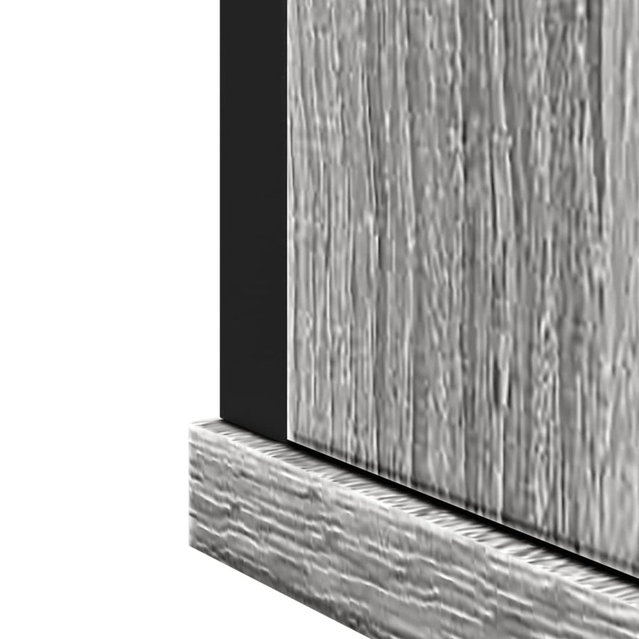 Badkamerspiegelkast 42X12X60 Cm Bewerkt Hout Grijs Sonoma Eiken
