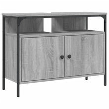 Wastafelkast 60X30X60 Cm Bewerkt Hout Grijs Sonoma Eikenkleurig