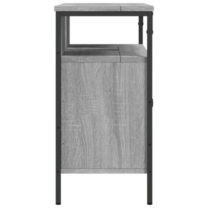 Wastafelkast 60X30X60 Cm Bewerkt Hout Grijs Sonoma Eikenkleurig