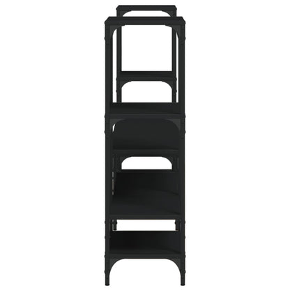 Tv-Meubel 206,5X28,5X95 Cm Bewerkt Hout Zwart