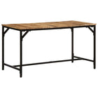 Eettafel 140x70x75 cm massief mangohout