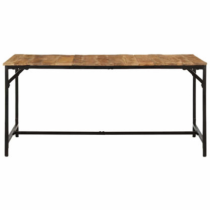 Eettafel 160x80x75 cm massief hout ruw mangohout