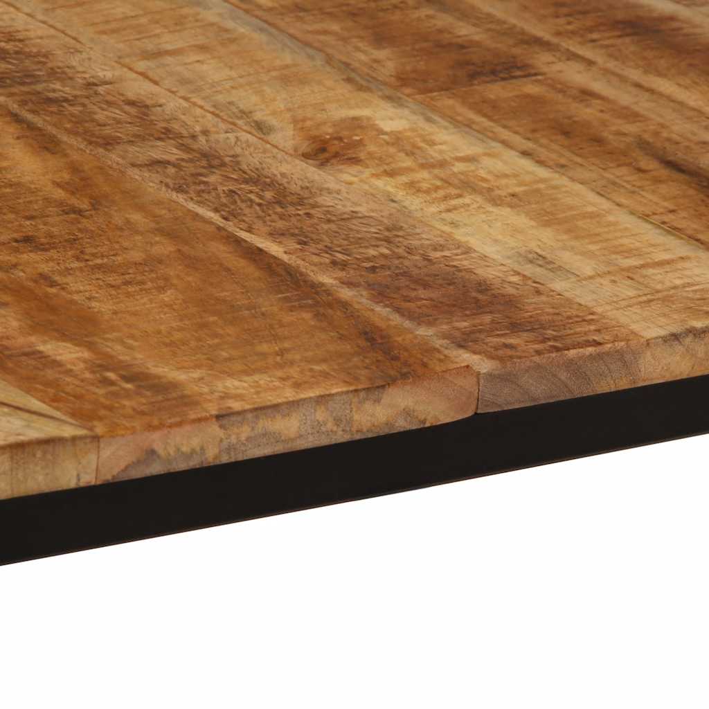 Eettafel 160x80x75 cm massief hout ruw mangohout