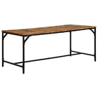 Eettafel 180x90x75 cm massief mangohout