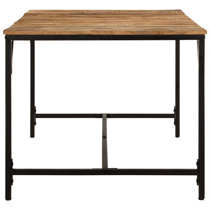 Eettafel 180x90x75 cm massief hout ruw mangohout
