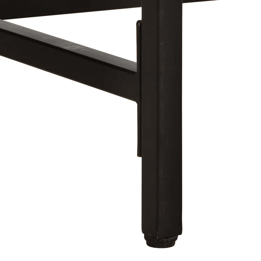 Eettafel 180x90x75 cm massief hout ruw mangohout