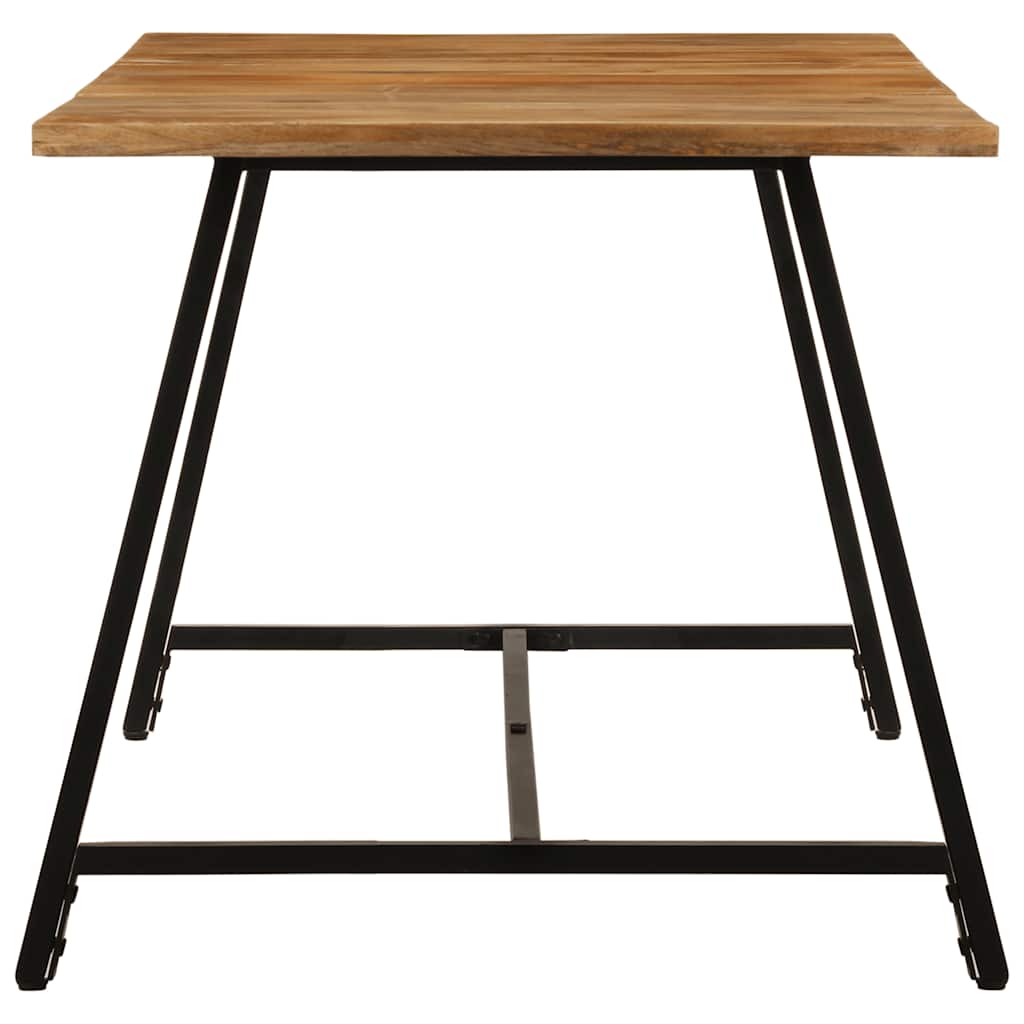 Eettafel 160x80x75 cm massief mangohout