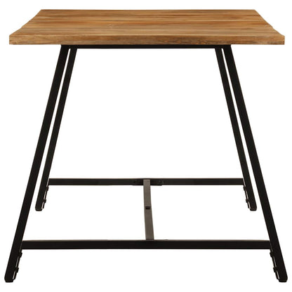 Eettafel 160x80x75 cm massief mangohout